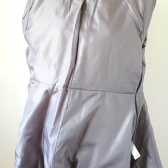 FAUX LEATHER PEPLUM JACKET (XL) - Picture 3 of 4